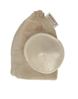 Photo of Mummy's Organics Reusable Bamboo & Cotton Breast Pads (6-Pack) the cotton bag