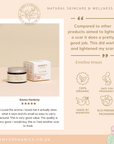 Photo of Mummy's Organics Organic Scar Balm with benefits infographic